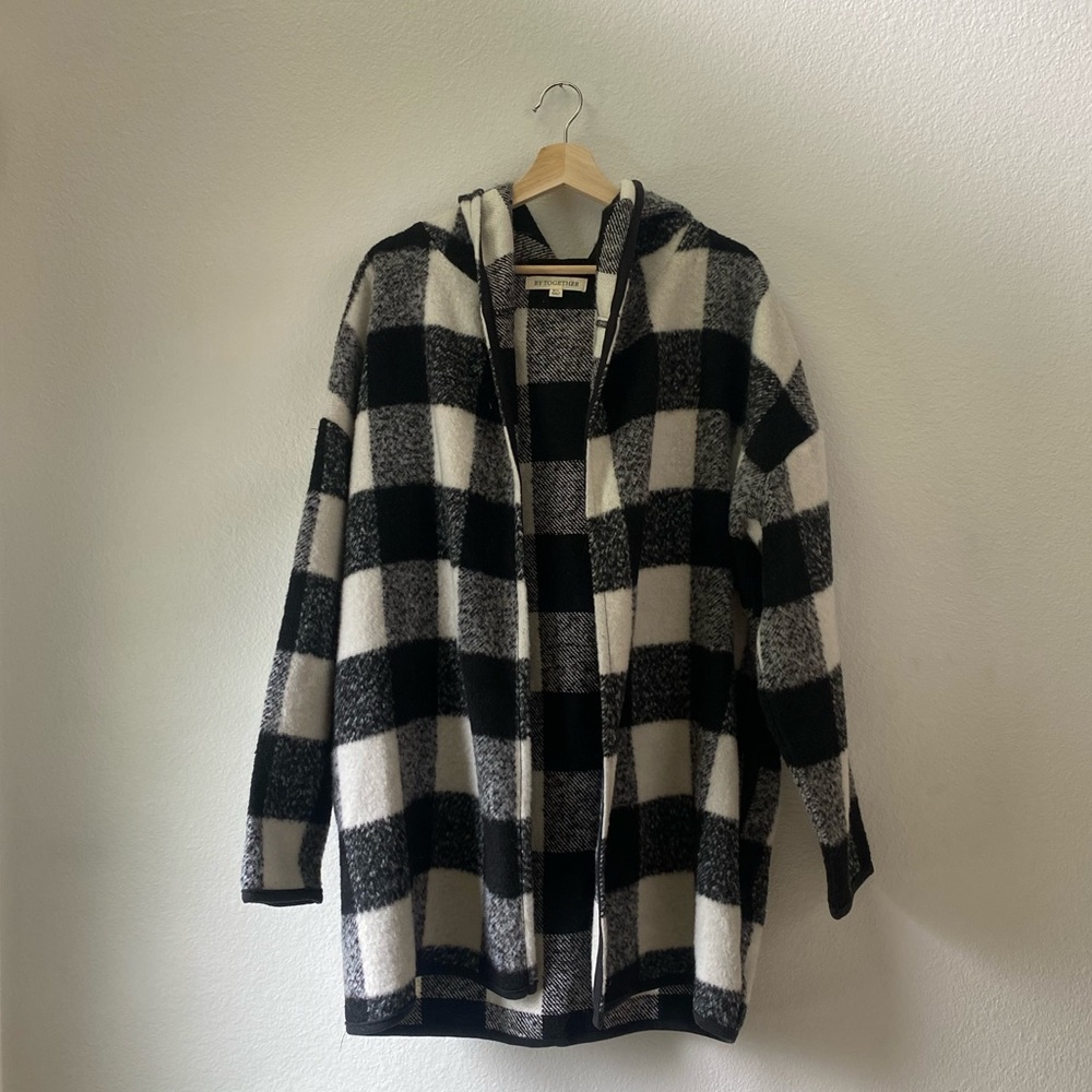 By Together Buffalo Plaid Shaket Jacket